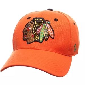 NHL Chicago Blackjacks Fitted Breakaway Hat Cap